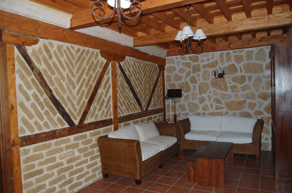 La Casona De Dona Petra Hotell Villarmentero de Campos Exteriör bild